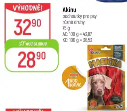 Globus Akinu pochoutky pro psy nabídka