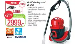 Globus Víceúčelový vysavač VC 5750 nabídka