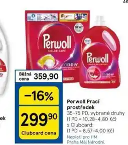 Tesco Perwoll speciální gel na praní nabídka