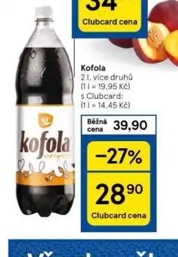 Tesco Kofola nabídka