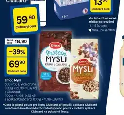 Tesco Emco mysli nabídka