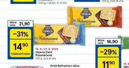 Tesco Opavia zlaté polomáčené nabídka