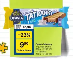 Tesco Opavia tatranky nabídka