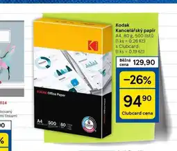 Tesco Kodak kancelářský papír nabídka