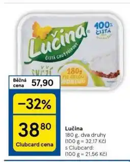 Tesco Lučina nabídka