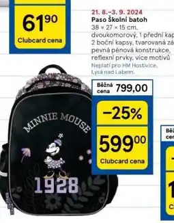 Tesco Paso školní batoh nabídka