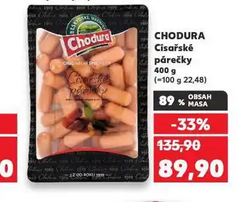 Kaufland Císařské párečky nabídka