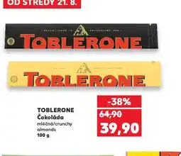 Kaufland Toblerone čokoláda nabídka