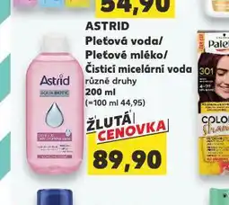 Kaufland Astrid pleťová voda nabídka