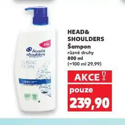 Kaufland Head&shoulders šampon nabídka