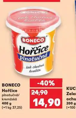 Kaufland Boneco hořčice nabídka
