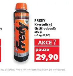 Kaufland Fredy krystalický čistič odpadů nabídka