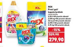 Kaufland Rex prací prostředek nabídka