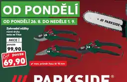 Kaufland Zahradní nůžky nabídka