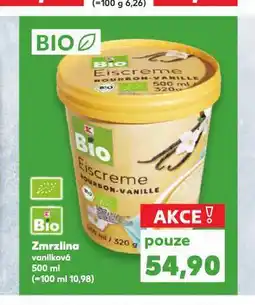 Kaufland Zmrzlina vanilková nabídka
