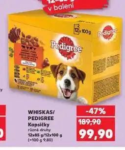 Kaufland Whiskas kapsičky pro kočky nabídka