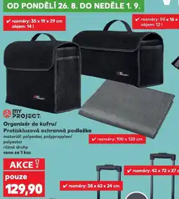 Kaufland Organizér do kufru nabídka