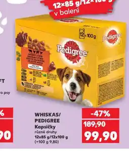 Kaufland Pedigree kapsičky pro psy nabídka