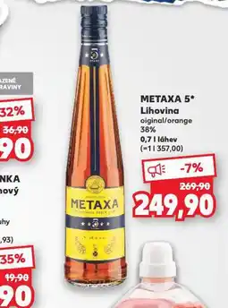 Kaufland Metaxa 5 nabídka