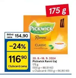 Pickwick ranní čaj