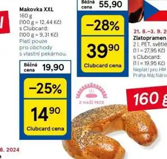 Tesco Makovka xxl nabídka