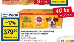 Tesco Pedigree kapsičky pro psy nabídka