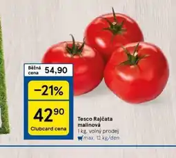 Tesco Rajčata malinová nabídka
