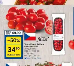 Tesco Rajčata cherry datlová nabídka