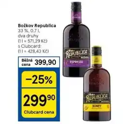 Tesco Božkov republica nabídka