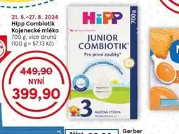 Tesco Hipp combiotik kojenecké mléko nabídka