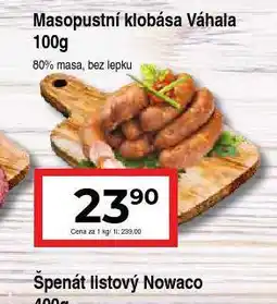 Hruška Masopustní klobása nabídka