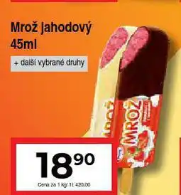 Hruška Mrož jahodový nabídka