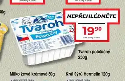 Hruška Tvaroh polotučný nabídka