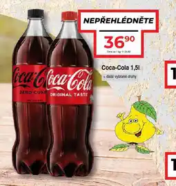 Hruška Coca cola 1,5l nabídka