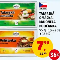 Penny Market TATARSKÁ OMÁČKA, MAJONÉZA POLIČANKA nabídka