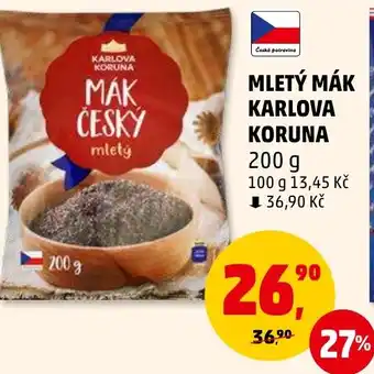 Penny Market MLETÝ MÁK KARLOVA KORUNA nabídka