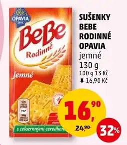 Penny Market SUŠENKY BEBE RODINNÉ OPAVIA nabídka
