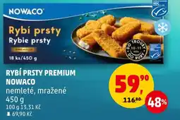 Penny Market RYBÍ PRSTY PREMIUM NOWACO nabídka