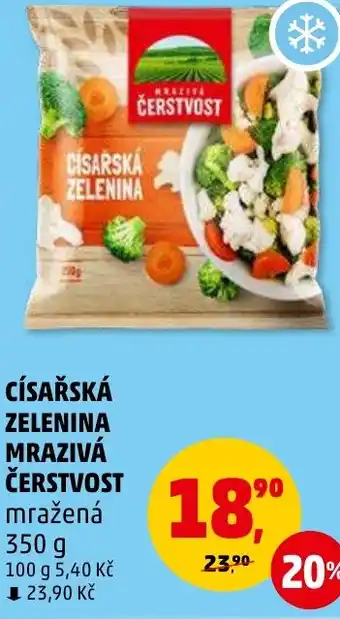 Penny Market CÍSAŘSKÁ ZELENINA MRAZIVÁ ČERSTVOST nabídka