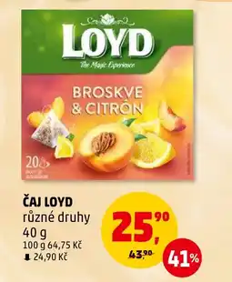 Penny Market ČAJ LOYD nabídka