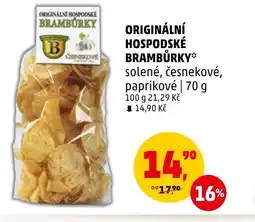 Penny Market ORIGINÁLNÍ HOSPODSKÉ BRAMBŮRKY nabídka