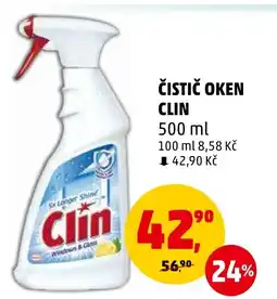 ČISTIČ OKEN CLIN