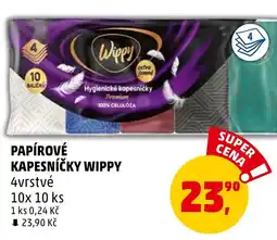 Penny Market PAPÍROVÉ KAPESNÍČKY WIPPY nabídka