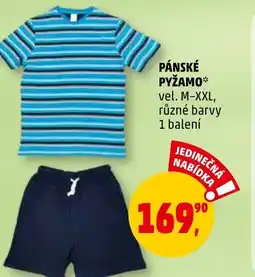 Penny Market PÁNSKÉ PYŽAMO nabídka