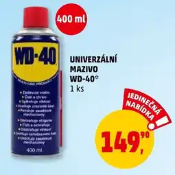 Penny Market UNIVERZÁLNÍ MAZIVO WD-40 nabídka