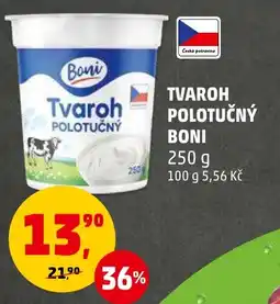 Penny Market TVAROH POLOTUČNÝ BONI nabídka