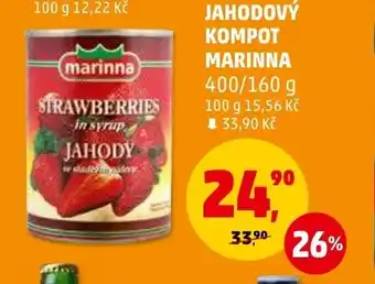 Penny Market JAHODOVÝ KOMPOT MARINNA nabídka