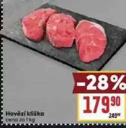 Billa Hovězí kližka nabídka