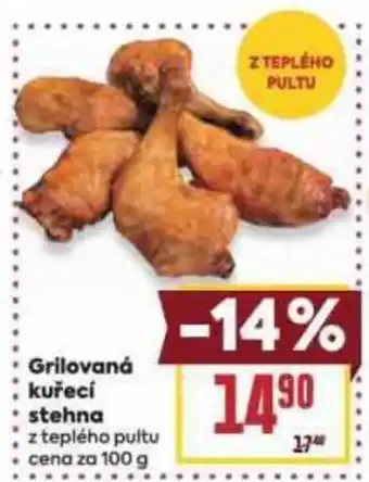 Billa Grilovaná kuřecí stehna nabídka