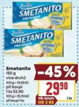 Billa Smetanito nabídka
